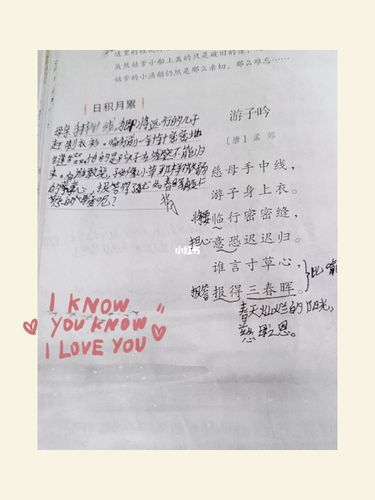 游子吟笔记_教育_教育_教育其他