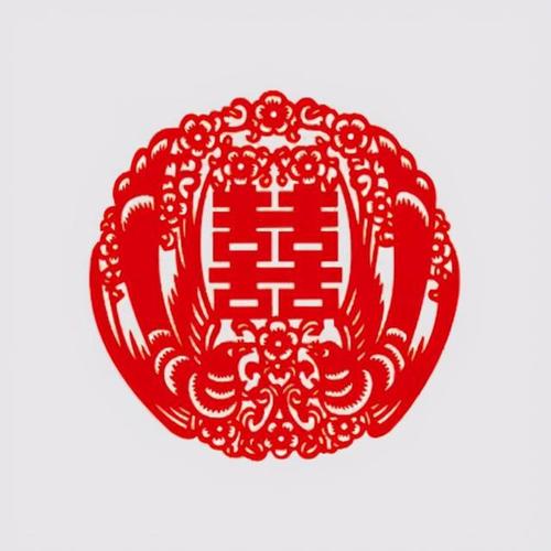 中国民间民俗剪纸刻纸窗花汉字篇(下)