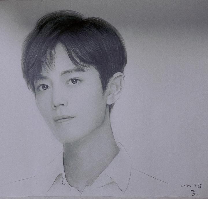 肖战之素描