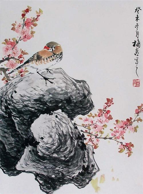 梅若作品欣赏