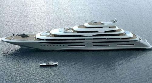 7米的lloyd werft超级游艇"solaris"刚刚完成海试,消