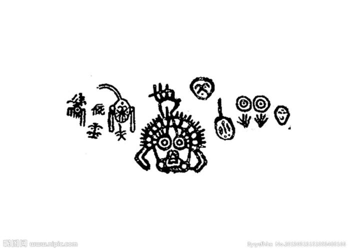 贺兰山岩画图片