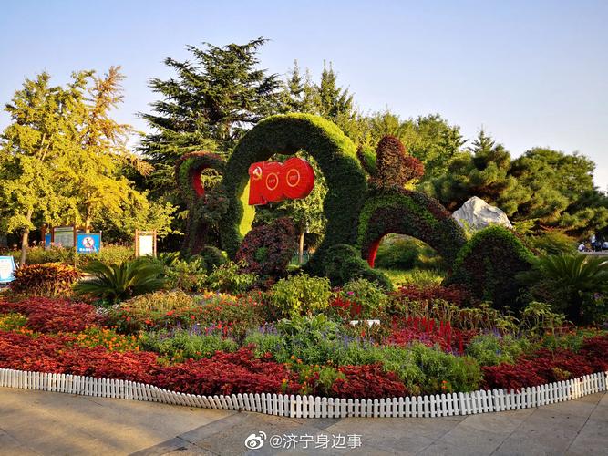 济宁济宁百花公园由原来的儿童乐园和植物园合并而成