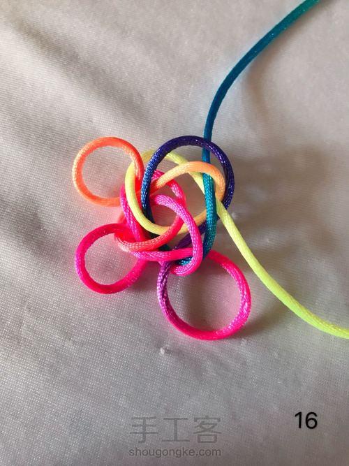 顺时针冰花结