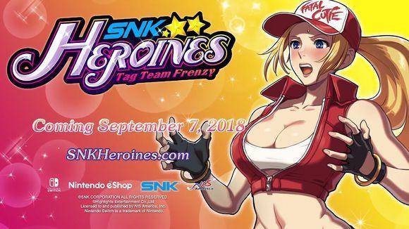 这次snk官方公布的女版特瑞伯格,来自《饿狼传说》系列,也毫不缺席的