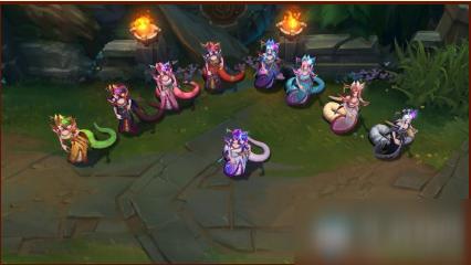 《lol》灵魂莲华蛇女炫彩皮肤介绍