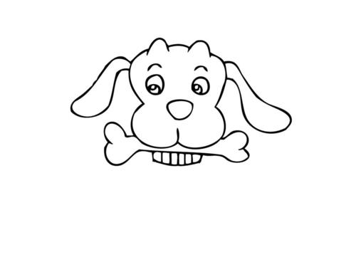 狗狗怎么画 - 简笔画 - 懂得