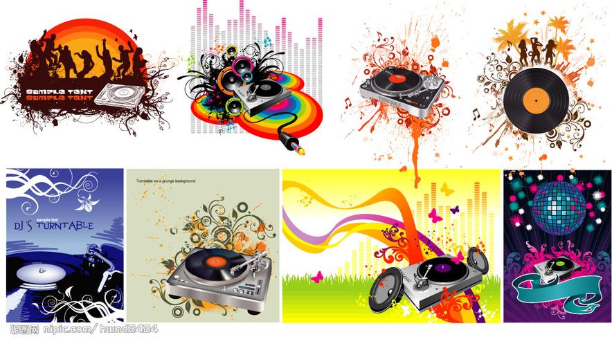 8款dj台系列图片