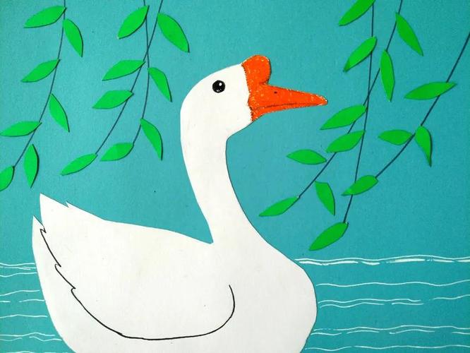 王浩然小朋友,这样教爸爸妈妈画白鹅