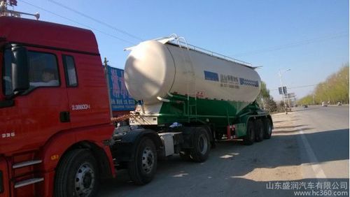 供应盛润,通亚40立方粉罐半挂车,水泥罐车