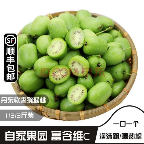 【顺丰直达】丹东软枣猕猴桃圆枣新鲜水果野生东北小狗枣鲜果奇异莓果