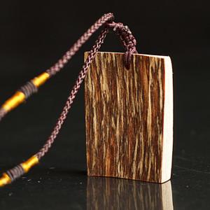 沉香无事牌 越南芽庄沉香吊坠 挂件 沉香 雕刻吊牌64牌 无饰牌