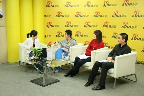 图为访谈现场