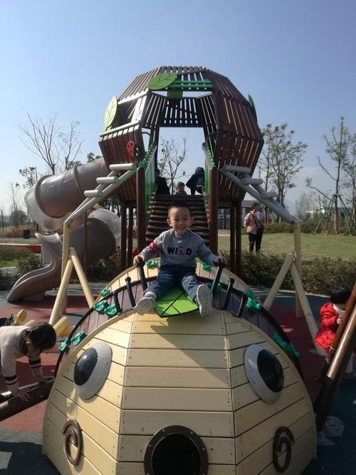 中央绿轴,三垟湿地儿童乐园
