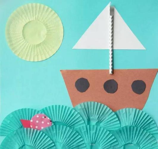 【手工画】那么漂亮的儿童手工,原来是这样做出来的,佩服幼师的想象力