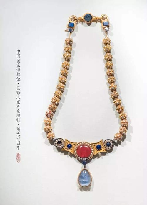 头冠 事情起因是最近看马爷的《国宝100》,讲到了李静训的嵌珍珠宝石