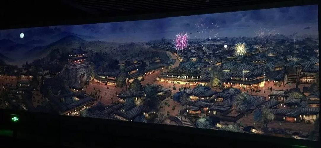 南宋九帝图等设备景观展现了南宋文化,历史,科技等元素,让市民游客全