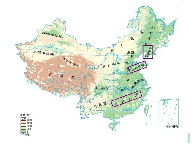 中国的高原.盆地.平原.丘陵.地势ppt