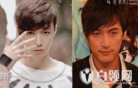 你们说张艺兴和胡歌长得像吗?