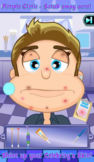 celebrity pimple doctor - virtual kids pimple clinic