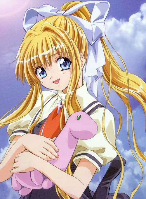 印象上一口气想到的是《air》中的神尾观铃,但她却似乎并不是太有代表