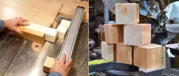 2,用自制夹具固定骰子,这样子在立方体上面的每一个侧面按照点数印出