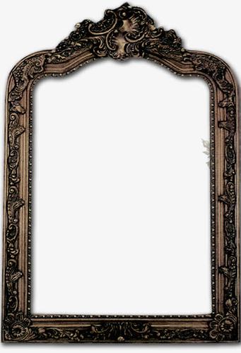 手工折纸镜子边框装饰