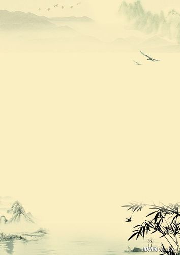 古风古韵背景图片