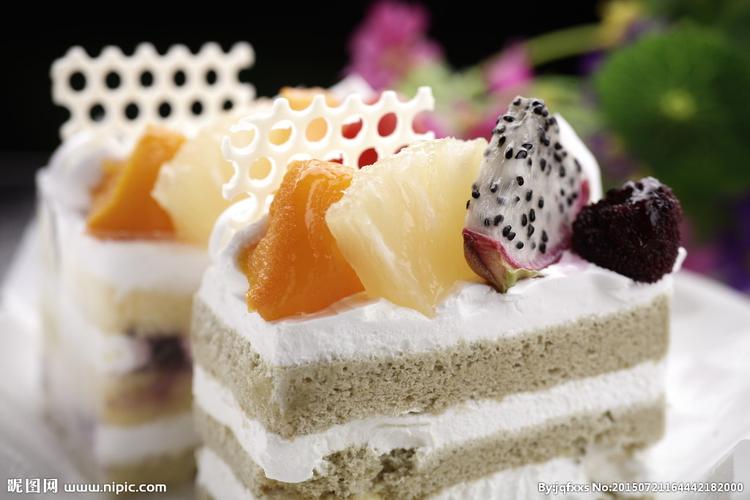 水果蛋糕拍摄摄影图__传统美食_餐饮美食_摄影图库_昵
