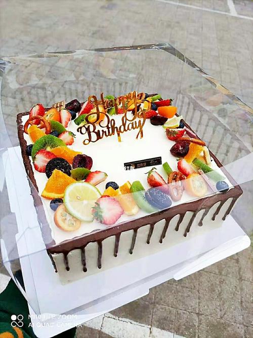 廊坊生日蛋糕 水果蛋糕 正方形蛋糕12寸_甜品_廊坊_蛋糕_水果蛋糕