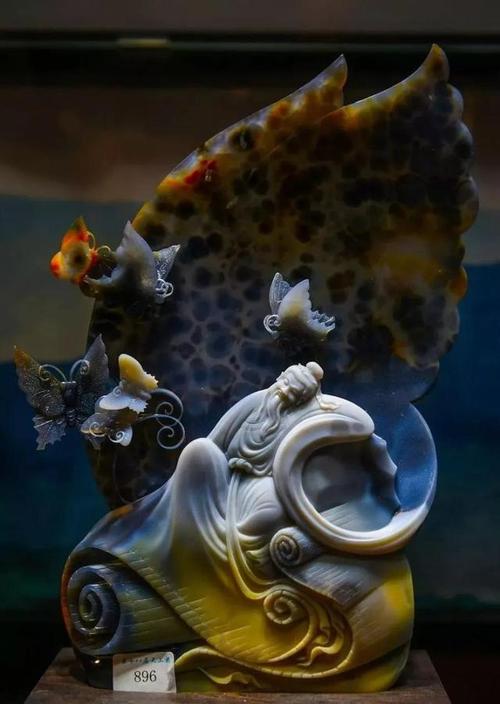 2019年"天工奖"金奖作品鉴赏|观音|玉雕|岫岩玉|和田