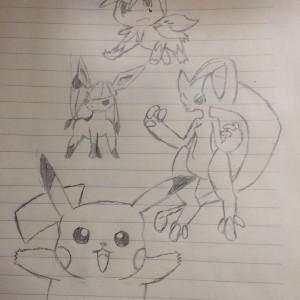 冰精灵简笔画步骤