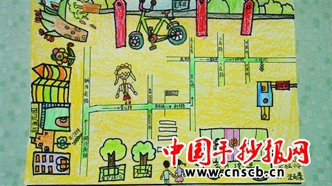 关于路线图的手抄报手抄报图片大全