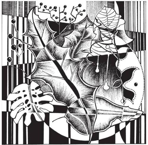 美术高考黑白装饰画最全素材大全