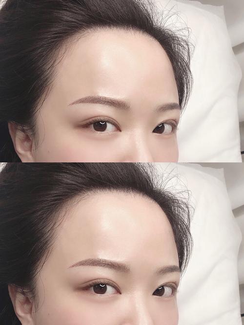 眉形纹出来很自然的眉型女士纹眉眉型图片