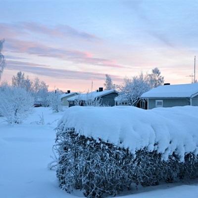 qq头像冬天雪景爱心