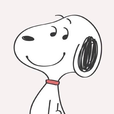 史努比系列头像高清可爱的史努比微信头像