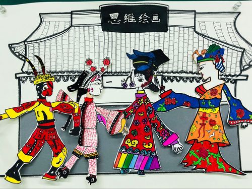 图图老师线描班～皮影戏