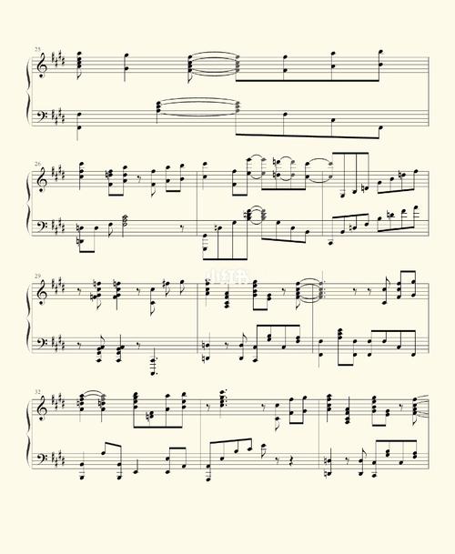 《青鸟》93钢琴谱 | 火影忍者主题曲78_火影_琴谱