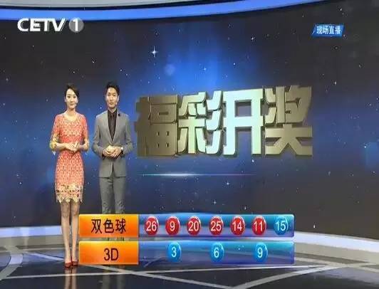 福彩双色球2017001期开奖结果 附现场画面截图