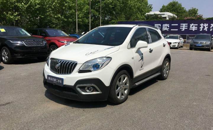 别克 昂科拉 1.4t 两驱都市精英型 白色 自动档