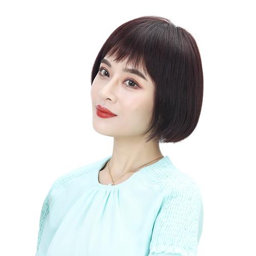 波波头短发真发