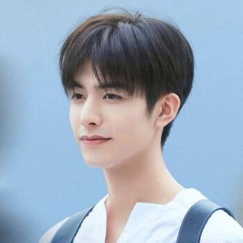 bybrana假发男短发中分刘海同款学生青年韩版帅气自然蓬松新全头套式