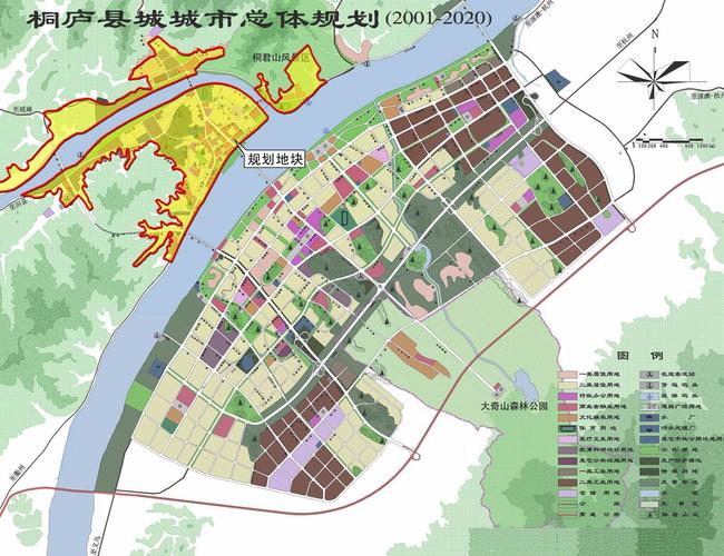 " 规划力求将桐庐县城老城区建设成为桐庐县城"一城两片"的重要组成