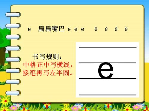 拼音书写-单韵母.ppt