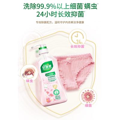 好爸爸洗衣液洗内衣裤专用樱花香露除菌抑菌去血渍清洗