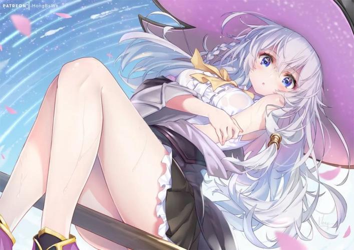魔女之旅伊蕾娜丨插画壁纸分享是时候来展现一下屑魔女的魅力了看一眼