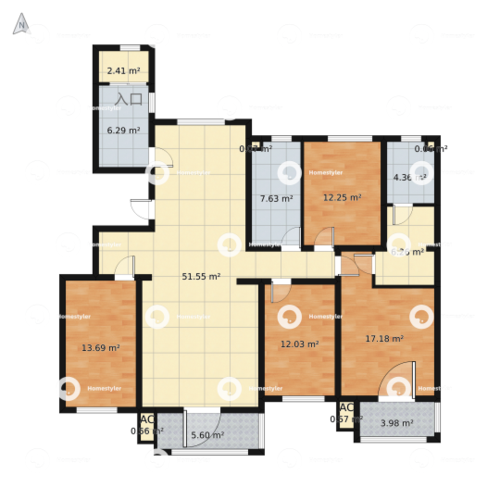 水榭花城户型图