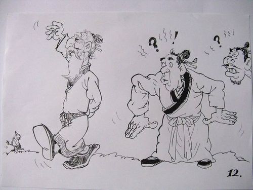 戏绘成语故事连环漫画之塞翁失马