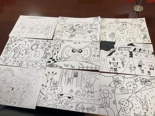 公安厅幼儿园教师技能考核——主题简笔画